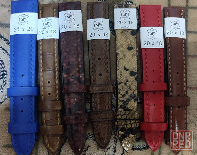 Ремешок для часов, кожаный Донецк - изображение 2