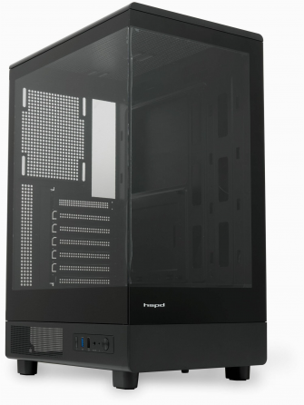 Корпус для пк без бп Hspd F510 Black (F510-Tgbk) (арт-7156) Макеевка