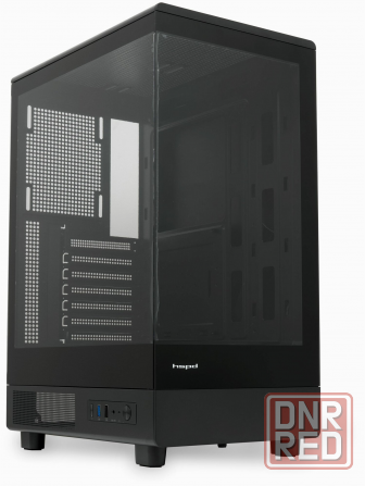 Корпус для пк без бп Hspd F510 Black (F510-Tgbk) (арт-7156) Макеевка - изображение 1