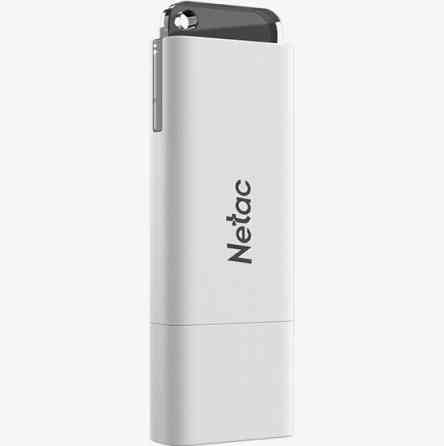 Usb флешка Netac U185 32gb White Usb 3.0 (Nt03u185n-032g-30wh) (арт-9421) Макеевка