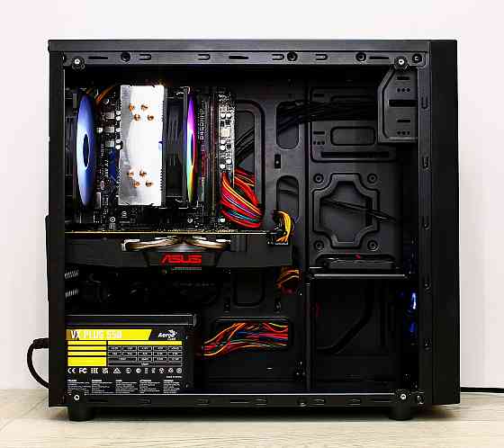 Игровой компьютер Byte-Vulcan Fire | Amd Ryzen 5 1500x (4ядер/8потоков) | 550w | Ssd 1тб | 16gb | Nv Макеевка