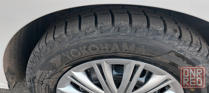 Продам Шины Yokohama 215 60 16 с дисками 5×112 в сборе. Стояли на vw passat Донецк - изображение 2