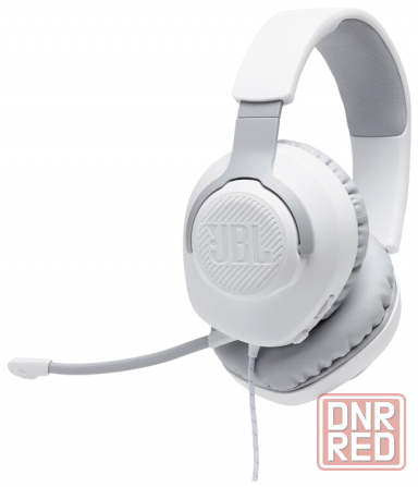 Игровые наушники Jbl Quantum 100 White (Jblquantum100wht) (арт-4100) Макеевка - изображение 2