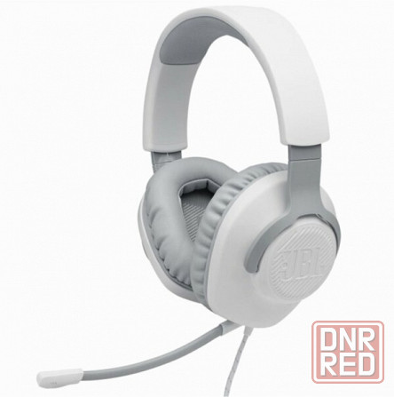 Игровые наушники Jbl Quantum 100 White (Jblquantum100wht) (арт-4100) Макеевка - изображение 1