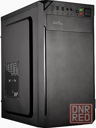 Корпус Kingprice Kpcc-Mn209 черный без бп Matx 1x80mm 2x120mm 2xusb2.0 (арт-7487) Макеевка - изображение 1