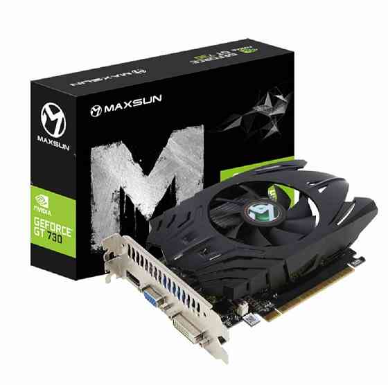 Видеокарта Maxsun Ms-Gt730 Power Hammer 4g Gddr3, 128bit, 700 1333mhz, Dvi Vga Hdmi 1 Fan Ms-Gt730 P Макеевка