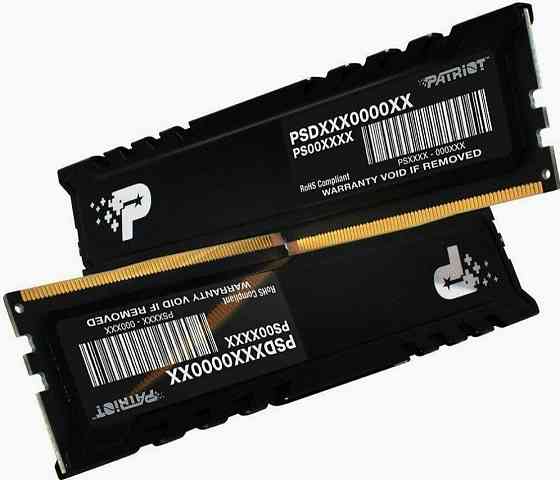 Оперативная память 16gb Ddr5 4800mhz Patriot Signature Premium (2x8gb Kit) (Psp516g4800kh1) (арт-834 Макеевка