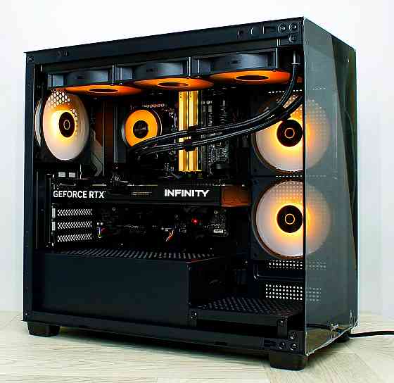 Игровой компьютер Byte- Quantum Nexus | Intel Core I5-14400f (10ядер/16потоков) | 800w | Nvme 1tb | Макеевка