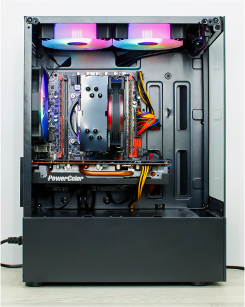 Игровой компьютер Byte-Pixeblaster| Xeon E5 2670 V3 (12ядер/24потока) | 500w | Ssd 480гб | 16гб Ddr4 Макеевка