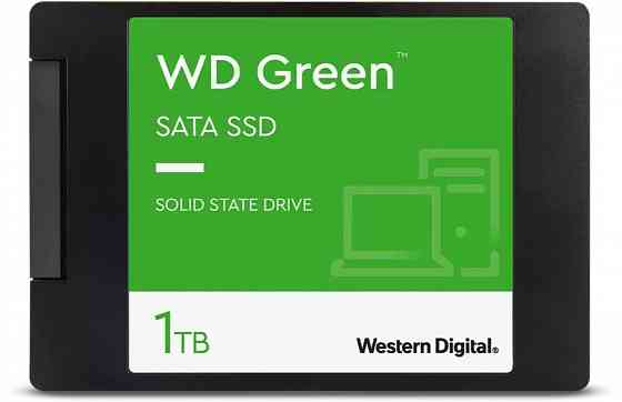 Твердотельный накопитель Ssd 1tb Western Digital Green Wds100t3g0a Sata3 2.5 (арт-2378) Макеевка