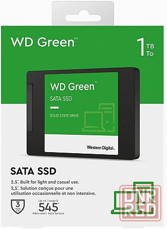 Твердотельный накопитель Ssd 1tb Western Digital Green Wds100t3g0a Sata3 2.5 (арт-2378) Макеевка - изображение 4