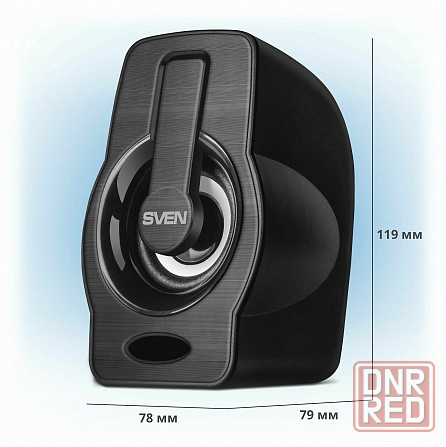 Компьютерная акустика Sven 255, черный (6 вт, питание Usb, подсветка) (арт-3185) Макеевка - изображение 4