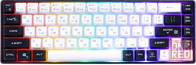 Клавиатура Defender Aris Gk-349, Usb, белый + черный [45349] (арт-1208) Макеевка - изображение 1