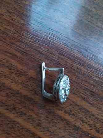 Серёжка. Серебро 925 пробы. Донецк