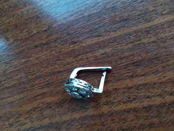 Серёжка. Серебро 925 пробы. Донецк