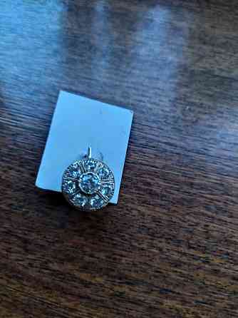 Серёжка. Серебро 925 пробы. Донецк