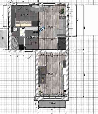 Просторная 2-х комнатная квартира на Донецк-Сити Донецк