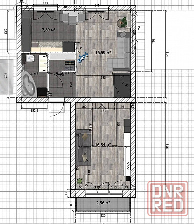 Просторная 2-х комнатная квартира на Донецк-Сити Донецк - изображение 1