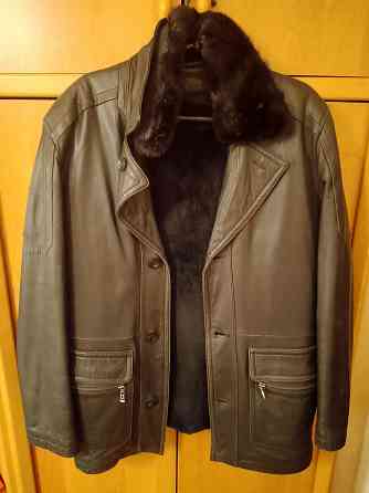 Куртка кожаная мужская Донецк