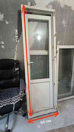 Продам 2 м/п окна и балконный блок Макеевка