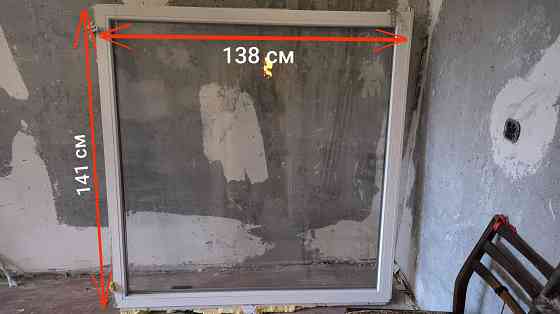 Продам 2 м/п окна и балконный блок Макеевка