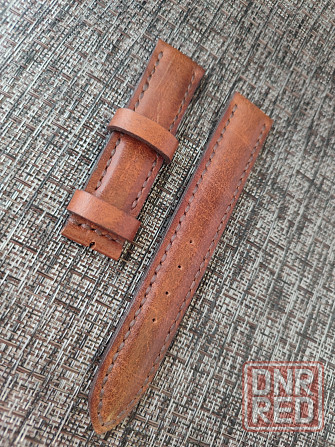 Ремешок, браслет для часов, кожаный Донецк - изображение 2