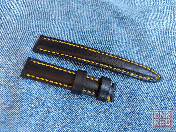 Ремешок, браслет для часов, кожаный Донецк - изображение 4