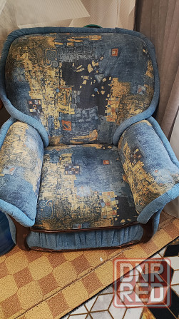 Продам 2 текстильных кресла за 4000руб Донецк - изображение 1