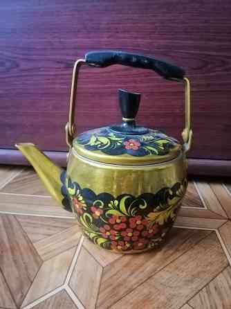 Продам чайник заварник алюминий Хохлома ссср Донецк