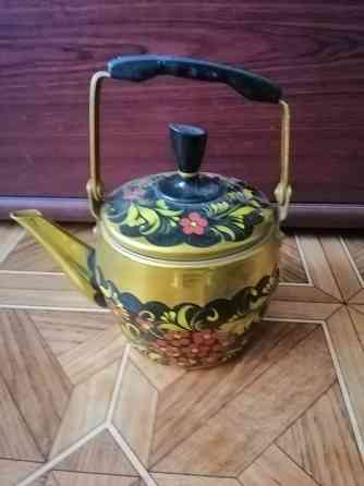 Продам чайник заварник алюминий Хохлома ссср Донецк