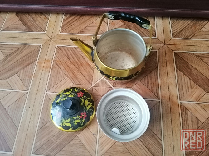 Продам чайник заварник алюминий Хохлома ссср Донецк - изображение 7