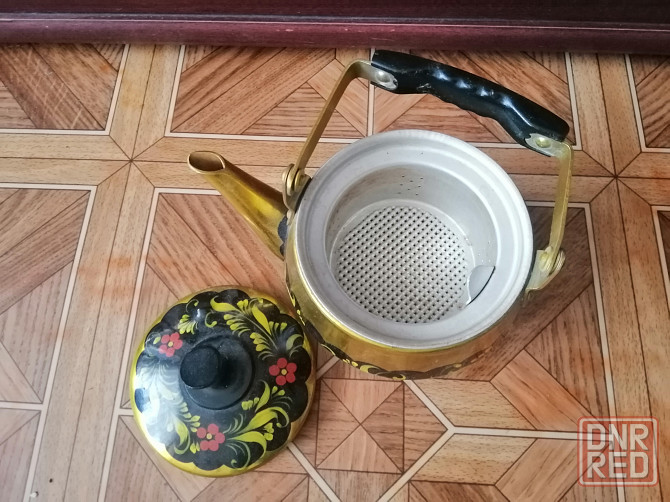 Продам чайник заварник алюминий Хохлома ссср Донецк - изображение 5