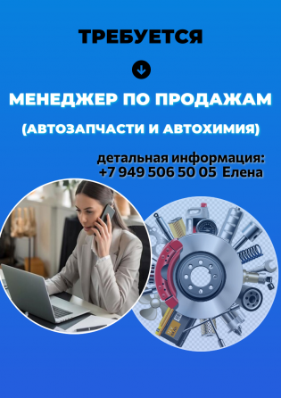 Менеджер по продажам Макеевка