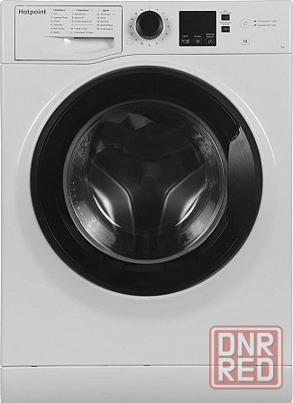 Стиральная машина Hotpoint-ariston NSS 6015 K RU 6 кг (белая/черный) 1000 об/мин Донецк - изображение 1
