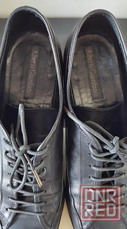 Туфли мужские кожаные Alberto Guardiani Донецк - изображение 3