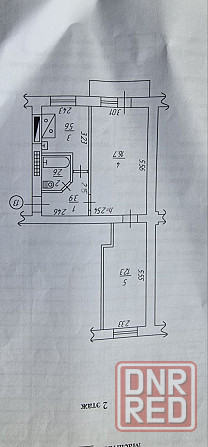 Продается 2 - х комнатная квартира, ул. Юмашева Донецк - изображение 6