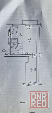 Продается 2 - х комнатная квартира, ул. Юмашева Донецк - изображение 6