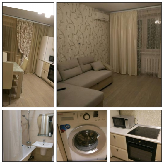 Сдается крупногабаритная однокомнатная квартира Донецк