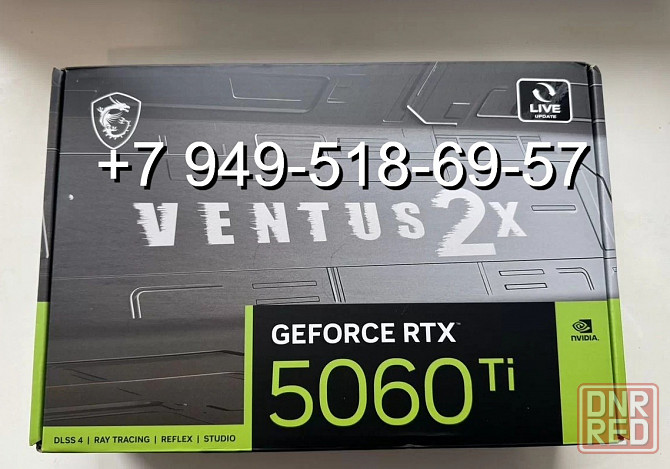 MSI RTX 5060 Ti Ventus 2X 8GB Донецк - изображение 1