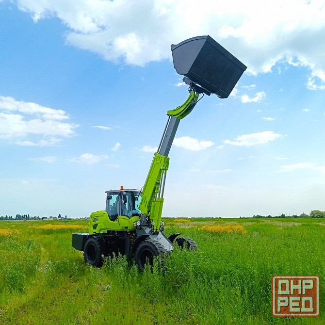 Китайский телескопический фронтальный погрузчик ATLET 735 (аналог Маниту, JCB, диечи DIECI) Луганск - изображение 3