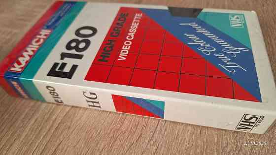 Видеокассета KAMICHI E-180 JVC Japan Донецк