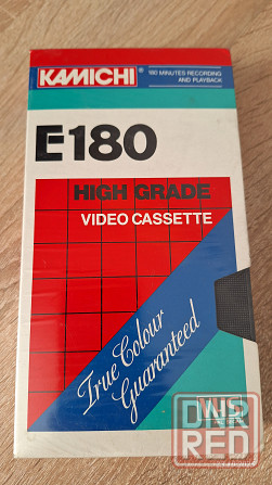 Видеокассета KAMICHI E-180 JVC Japan Донецк - изображение 1