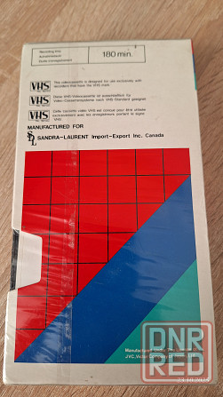 Видеокассета KAMICHI E-180 JVC Japan Донецк - изображение 2