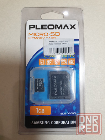Карта памяти Pleomax micro-sd memory card Макеевка - изображение 1