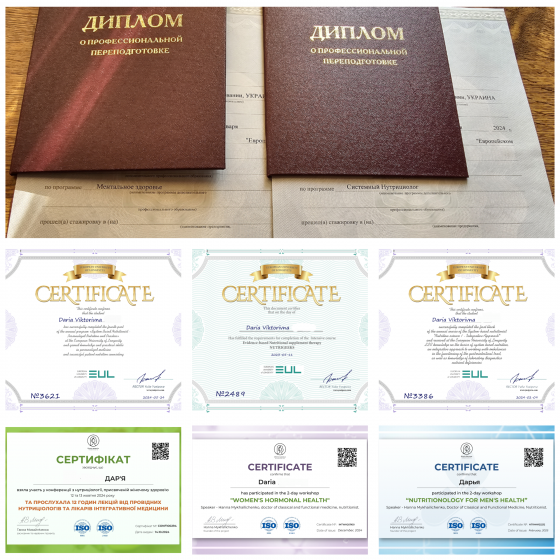 Интегративный нутрициолог Донецк