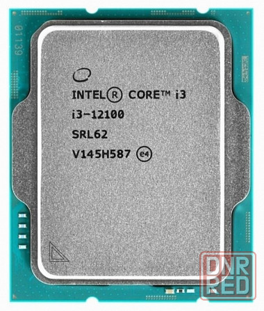 Процессор Intel Core I3-12100 (Lga1700,Alder Lake, 4c/8t, 3.3/4.3ghz, 12mb, 60/89w, Uhd Graphics 730 Донецк - изображение 1