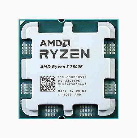 Процессор Amd Ryzen 5 7500f (Am5, 6/12 до 5 ггц, Ddr5 до 5200 мгц) Oem (арт-2601) Донецк