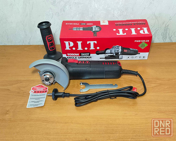 Болгарка P.I.T. PWS125-C6 (с регулировкой оборотов) Донецк - изображение 1