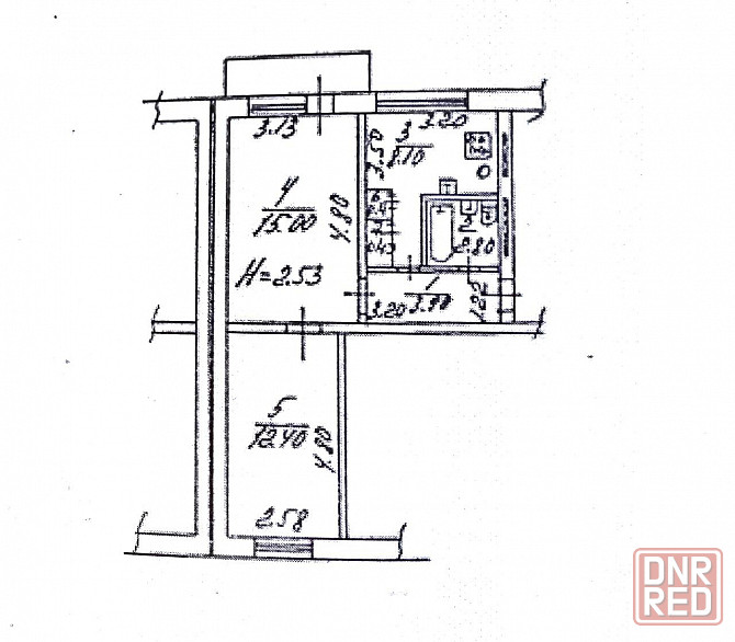 Продажа 2-х комнатной квартиры в Киевском районе Донецка (ор-р Донецк-Сити) Донецк - изображение 4