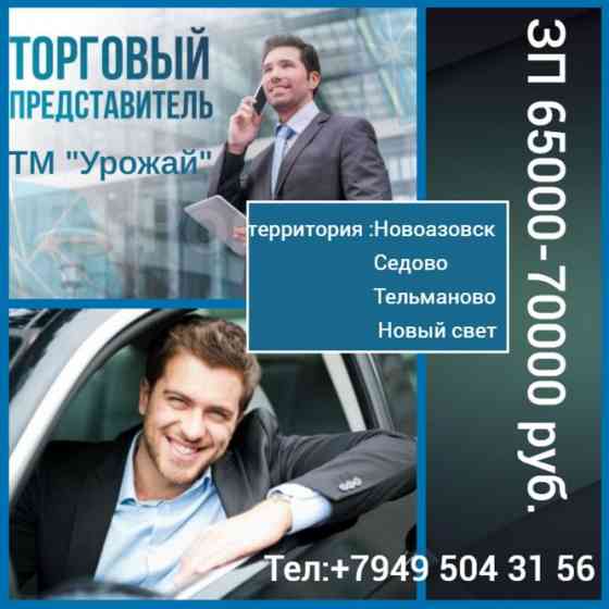Торговый представитель Новоазовск